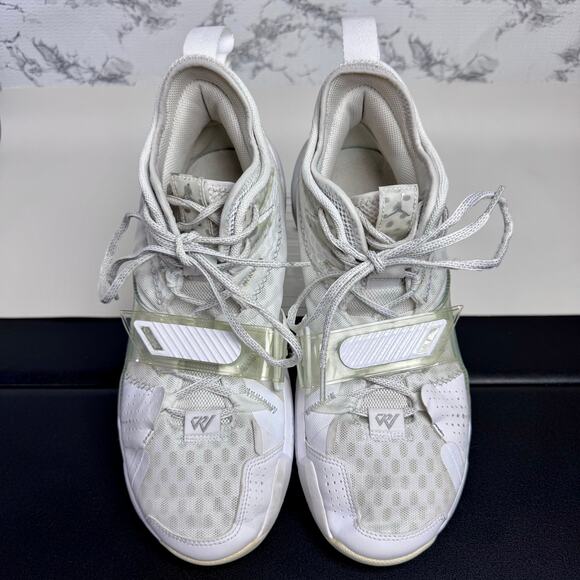 Nike Jordan Why Not Zer0.3 Basketball Shoes Mens Size 11.5 White Sneakers - Picture 3 of 15